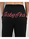 Baby Phat Script Black Straight Leg Sweatpants - Thumbnail image 5 of 8