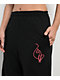 Baby Phat Script Black Straight Leg Sweatpants - Thumbnail image 6 of 8
