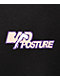 Bad Posture Rest & Relaxation Black T-Shirt - Thumbnail image 3 of 3