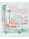 Bad Posture Summers End White T-Shirt - Thumbnail image 2 of 2