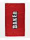 Baker Logo Red Banner