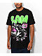 Bam Bam Collar Black T-Shirt - Thumbnail image 1 of 2