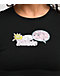 Barbie It's Me Black Crop T-Shirt - Thumbnail image 3 of 3