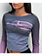 Basic Pleasure Mode Drive Through Purple Long Sleeve T-Shirt - Thumbnail image 3 of 3
