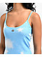 Basic Pleasure Mode Picnic Tee Blue & Brown Tank Dress - Thumbnail image 3 of 3