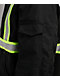 Bass Creek Outfitters Reflective Black Canvas & Sherpa Hooded Jacket - Thumbnail image 8 of 8