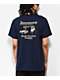 Basswassup Visions Navy T-Shirt - Thumbnail image 1 of 3