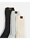 Bearpaw Boot Cable 3 Pack Crew Socks - Thumbnail image 2 of 2
