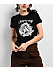 Bella Dona Crybaby Black Crop T-Shirt - Thumbnail image 1 of 3