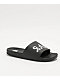 Bella Donna Sad Girl Black Slide Sandals - Thumbnail image 1 of 5