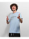 Benitez By Baylen Levine Mature Weenies Light Blue T-Shirt
