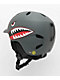 Bern Kids Bandito MIPS Matte Grey Tiger Snowboard Helmet - Thumbnail image 2 of 3