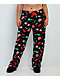 Betty Boop Cherry Black Plush Lounge Pants - Thumbnail image 3 of 5