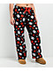 Betty Boop Kisses Black & Red Plush Lounge Pants - Thumbnail image 3 of 6