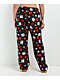 Betty Boop Kisses Black & Red Plush Lounge Pants - Thumbnail image 4 of 6