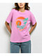 Billabong Bright New Day Pink T-Shirt - Thumbnail image 1 of 2