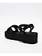Billabong Kona Black Platform Sandals - Thumbnail image 2 of 4
