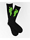 Billie Eilish Blohsh Logo Black Crew Socks