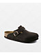 Birkenstock Boston Soft Footbed Mocha Clogs - Thumbnail image 1 of 10