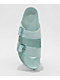 Birkenstock Women's Arizona Stealth Buckle EVA Surf Green Sandals - Thumbnail image 3 of 4