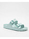 Birkenstock Women's Arizona Stealth Buckle EVA Surf Green Sandals - Thumbnail image 1 of 4