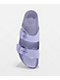 Birkenstock Women's Arizona Stealth Buckle Purple EVA Sandals - Thumbnail image 3 of 3