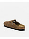 Birkenstock Women's Boston Dark Tea Clogs - Thumbnail image 2 of 4