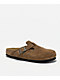 Birkenstock Women's Boston Dark Tea Clogs - Thumbnail image 1 of 4