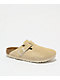 Birkenstock Women's Boston Soft Footbed Antique White Clogs - Thumbnail image 1 of 5