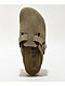 Birkenstock Women's Boston Soft Footbed Taupe Clogs - Thumbnail image 3 of 4