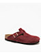 Birkenstock Women's Boston Soft Footbed Zinfandel Clogs - Thumbnail image 1 of 5