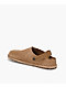 Birkenstock Women's Lutry Suede Taupe Clogs - Thumbnail image 2 of 5