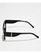 Black & Gold Chunky Sunglasses - Thumbnail image 3 of 3