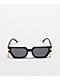 Black & Gold Chunky Sunglasses - Thumbnail image 2 of 3