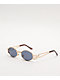 Black & Gold Round Sunglasses - Thumbnail image 1 of 2