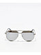 Blenders Shadow Matte Silver Polarized Sunglasses - Thumbnail image 2 of 3