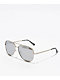 Blenders Shadow Matte Silver Polarized Sunglasses - Thumbnail image 1 of 3