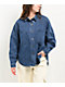 Blu Pepper Oversized Blue Denim Shacket - Thumbnail image 3 of 5