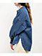 Blu Pepper Oversized Blue Denim Shacket - Thumbnail image 5 of 5