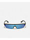 Blue Mini Shields Sunglasses - Thumbnail image 2 of 2