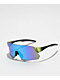 Blue Mirror Shield Sunglasses - Thumbnail image 1 of 2