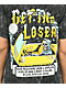 Boss Dog x Fucking Sober Get In Loser Black Wash T-Shirt - Thumbnail image 4 of 4
