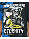 Boss Dog x Learn To Forget Down For Life Black & Blue Tie Dye T-Shirt