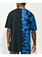Boss Dog x Learn To Forget Down For Life Camiseta tie dye negra y azul