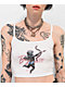 Boys Lie Metal White Crop Tank Top - Thumbnail image 3 of 3
