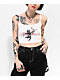 Boys Lie Metal White Crop Tank Top - Thumbnail image 1 of 3