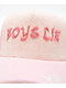 Boys Lie Pastel Me Terry Pink Trucker Hat - Thumbnail image 3 of 4