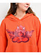 Boys Lie Red Flag Orange Crop Hoodie - Thumbnail image 3 of 3