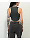 Boys Lie Stud Black Wash Crop Tank Top - Thumbnail image 2 of 3