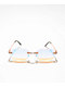 Braid Beveled Frameless Sunglasses - Thumbnail image 2 of 3